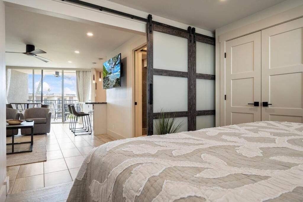 Hale Ono Loa 403- Top Floor, Ocean View, & Complete Modern Remodel Apartment Kahana Bagian luar foto