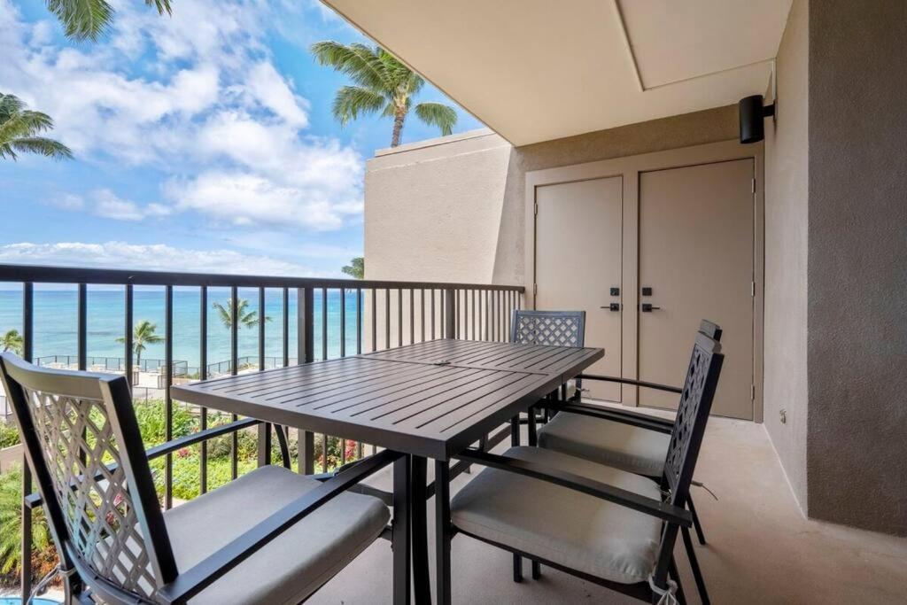 Hale Ono Loa 403- Top Floor, Ocean View, & Complete Modern Remodel Apartment Kahana Bagian luar foto