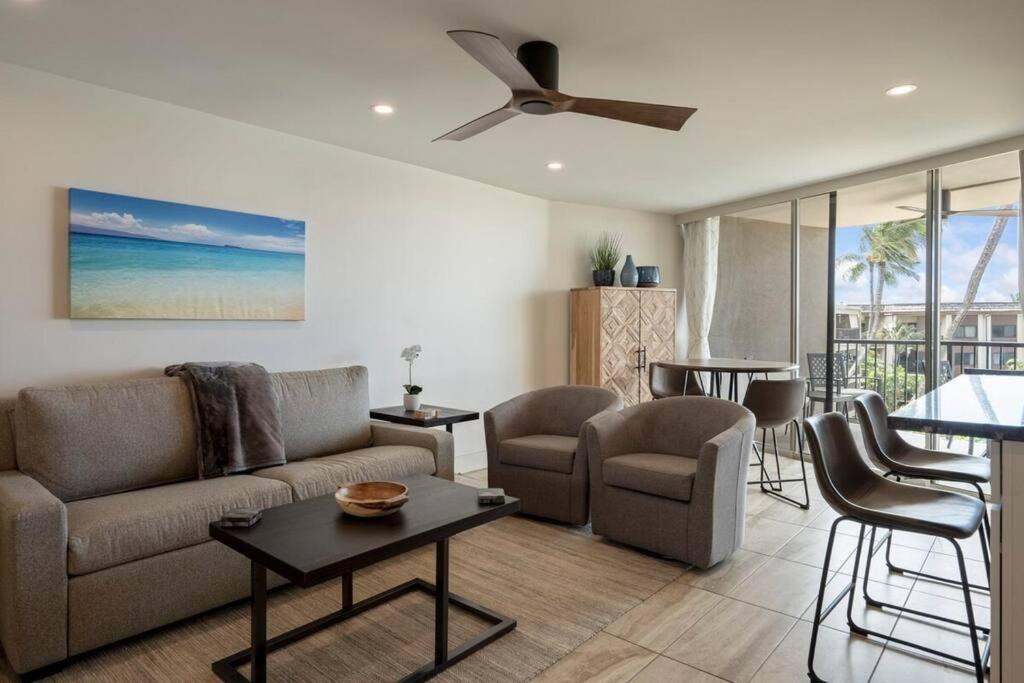 Hale Ono Loa 403- Top Floor, Ocean View, & Complete Modern Remodel Apartment Kahana Bagian luar foto